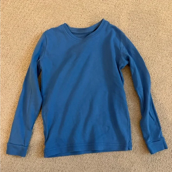 Primary Green and Blue Kids Unisex Pajama Sets (2) 100% Organic Cotton - Size 6 - Picture 10 of 10